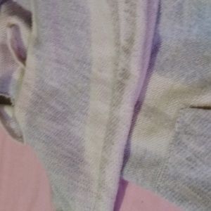 Striped Cropped Hoodie